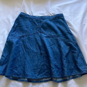 Madewell Denim Mini Skirt